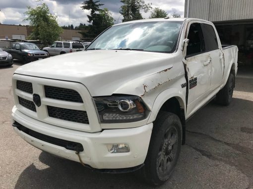 2016 Dodge RAM 2500 side damage repair project