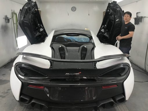 2017 McLaren 570S Coupe Damage Repair Project